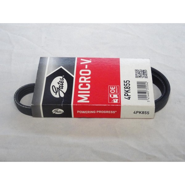 Courroie accessoire Gates 4PK855 pour audi 80 100 A4 A6 BMW serie 3 5 E34 E36 citroen ZX xsara berlingo fiat punto uno palio str