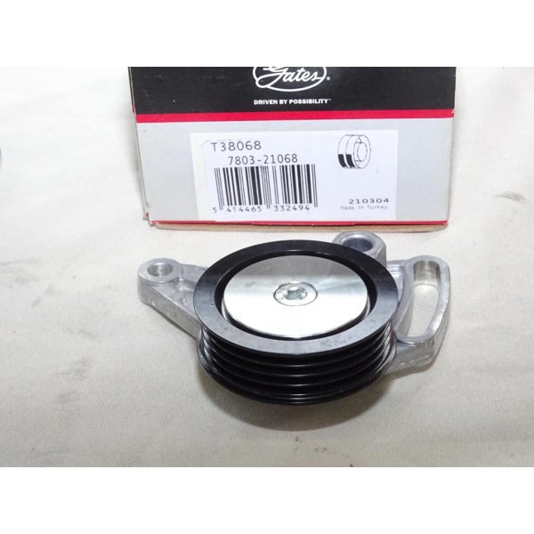 Galet tendeur courroie accessoire Gates T38068 pour audi A4 A6 skoda superb 1 volkswagen passat B5 essence et diesel 