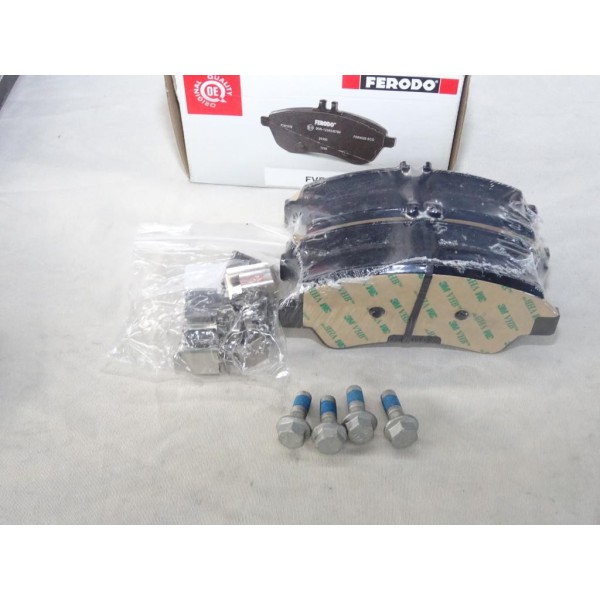 Jeu 4 plaquettes de frein arriere montage bendix Ferodo FVR4398 pour ford tourneo transit custom V362 V363 