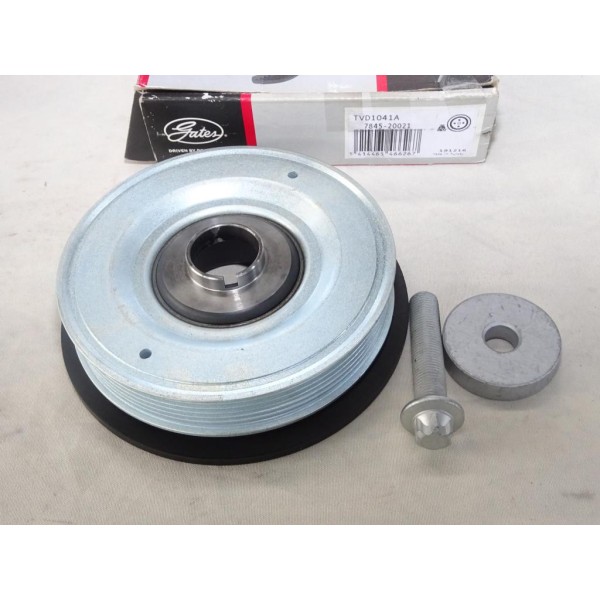 Poulie damper vilebrequin Gates TVD1041A pour renault avantime espace 3 III laguna 2 II master 2 II trafic 2 II vel satis opel m