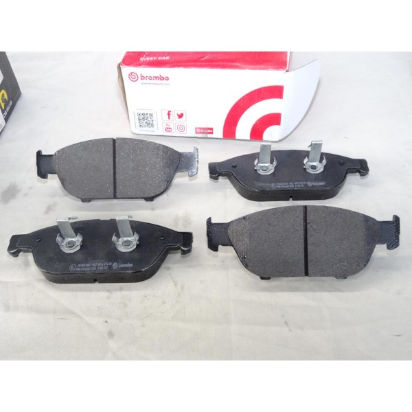 Jeu 4 plaquettes de frein avant montage teves Brembo P85127 pour audi A6 A7 A8 4D C7 