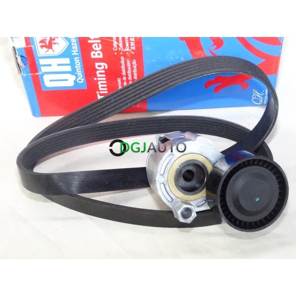 Kit courroie accessoire 6PK1200 + galet tendeur Quinton Hazell QDK89 pour renault kangoo 1 2 I II clio 2 3 4 II III IV megane 2 