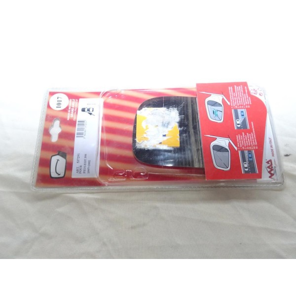 Vitre miroir glace retroviseur gauche grand angle MAD 1017 537291 pour peugeot 306 de 1997 à 2002 