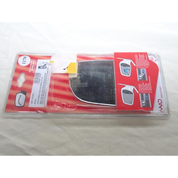 Miroir glace vitre grand angle retroviseur avant droit MAD N°1170 537072 pour seat arosa toledo leon ibiza skoda octavia volkswa