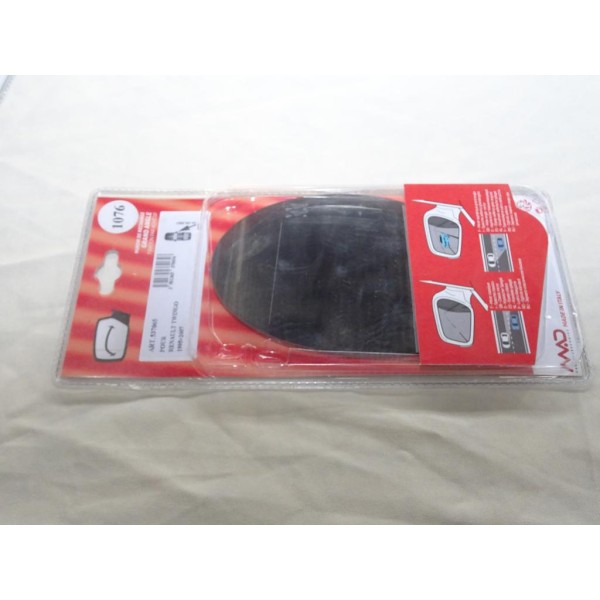 Vitre miroir glace retroviseur droit grand angle MAD N°1076 537065 pour renault twingo 1 I de 1995 à 2007 