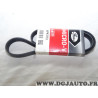 Courroie accessoires Gates 6PK1113 pour audi A3 Q3 TT citroen berlingo jumpy fiat scudo ulysse honda accord 5 V lada 112 kalina