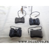 Jeu 4 plaquettes de freins avant montage teves Norauto NRP745 pour citroen AX peugeot 106 mega club ranch