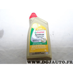 Bidon 1L 1 litre huile boite de vitesses 75W140 Castrol Syntrax limited slip