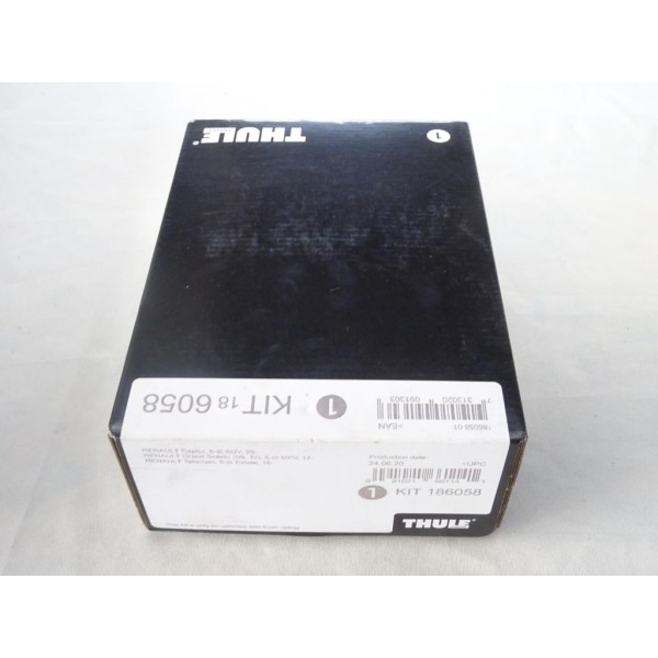 Kit pieds de fixation barre de toit KIT 186058 Thule KIT186058 pour renault captur SUV à partir de 2020 grand scenic 4 IV à part