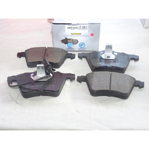 Jeu de 4 plaquettes de frein avant montage teves Norauto NRP1654 pour ford galaxy 1 I seat alhambra volkswagen sharan 