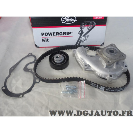 Kit distribution pompe à eau + galet tendeur + courroie Gates KP15541XS pour ford fiesta 4 IV focus 1 2 I II tourneo transit con