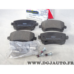Jeu 4 plaquettes de frein arriere montage lucas Ferodo FDB1655 pour audi A4 A6 A8 bentley continental 