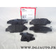 Jeu 4 plaquettes de frein arriere montage akebono TRW GDB2163 pour mazda CX-5 KE KF GH