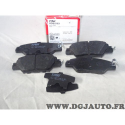 Jeu 4 plaquettes de frein arriere montage akebono TRW GDB2163 pour mazda CX-5 KE KF GH 