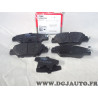 Jeu 4 plaquettes de frein arriere montage akebono TRW GDB2163 pour mazda CX-5 KE KF GH