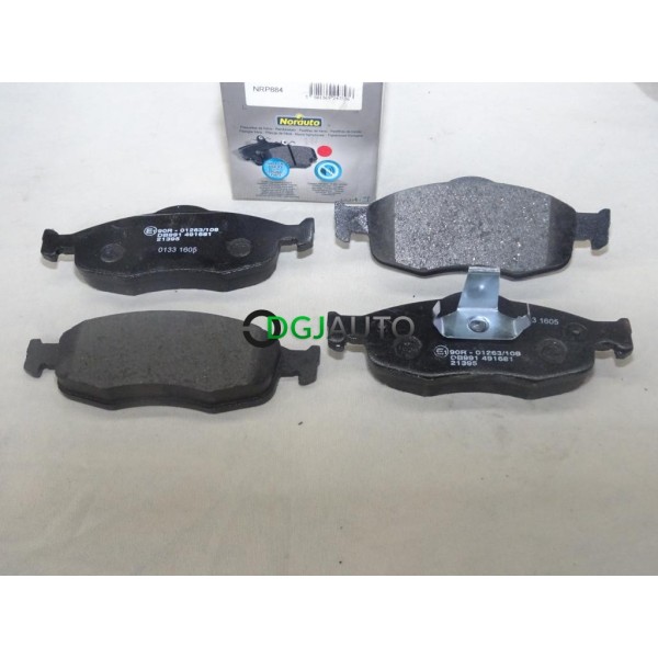 Jeu de 4 plaquettes de frein avant montage teves Norauto NRP884 pour ford scorpio mondeo 1 2 I II 