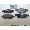 Jeu de 4 plaquettes de frein avant montage teves Norauto NRP884 pour ford scorpio mondeo 1 2 I II