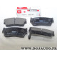 Jeu de 4 plaquettes de frein avant montage akebono Ferodo FDB712 pour suzuki vitara grand vitara X-90