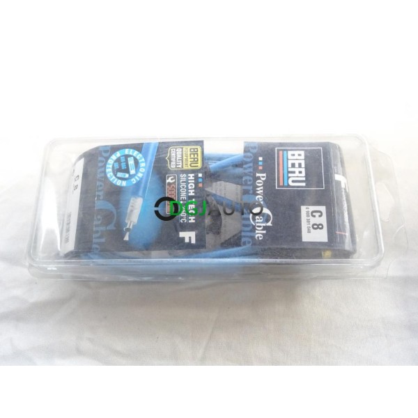 Jeu cable faisceau fils allumage bougie Beru C8 0900301048 pour renault twingo 1 super 5 volvo 340 360 1.2 1.4 essence 