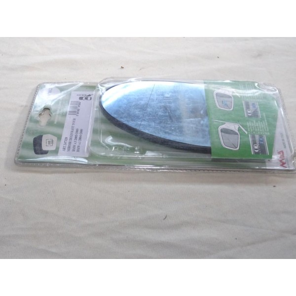 Vitre miroir glace retroviseur avant droite degivrante MAD 247328 M07012 pour BMW serie 1 de 2004 à 2009 3 de 2005 à 2009 E90 E8