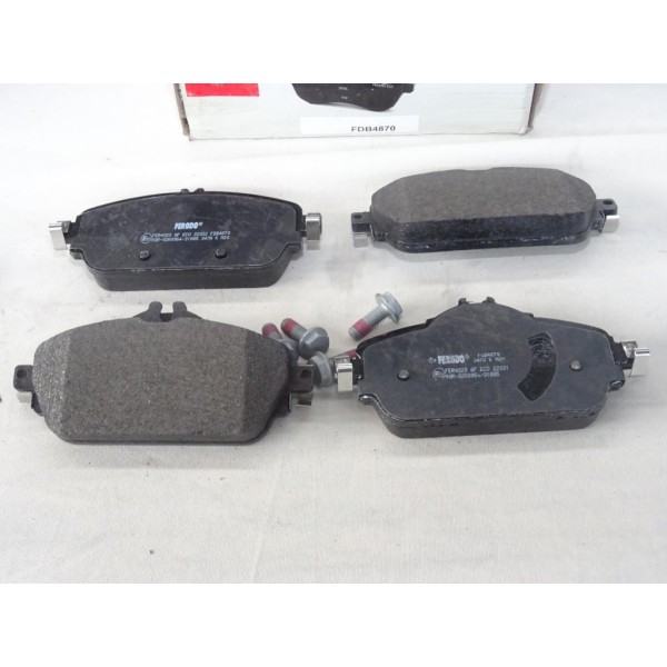 Jeu 4 plaquettes de frein avant montage girling Ferodo FDB4870 pour mercedes classe C E W205 W213 