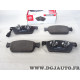 Jeu 4 plaquettes de frein avant montage teves Ferodo FVR4302 pour volkswagen transporter T5 T6