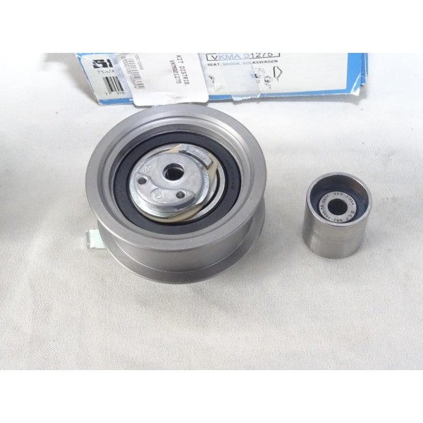 Jeu galets 1 tendeur + 1 enrouleur courroie de distribution (non incluse) SKF VKMA01275 pour audi A3 seat ibiza 2 3 II III cordo