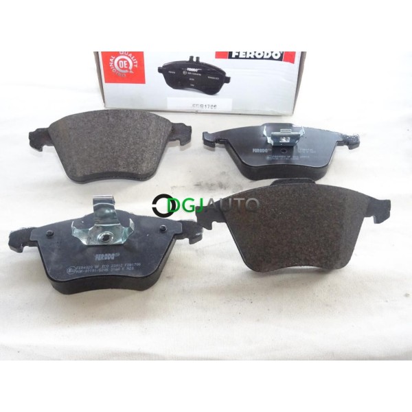 Jeu 4 plaquettes de frein avant montage teves Ferodo FDB1706 pour ford focus 2 II mazda 3 6 type GG GY BK BL opel vectra C signu