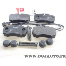 Jeu 4 plaquettes de frein arriere montage brembo Ferodo FVR4251 pour ford transit 6 VI iveco daily 4 IV