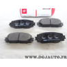 Jeu 4 plaquettes de frein avant montage akebono Ferodo FDB1829 pour toyota yaris 2 3 II III XP9 XP13
