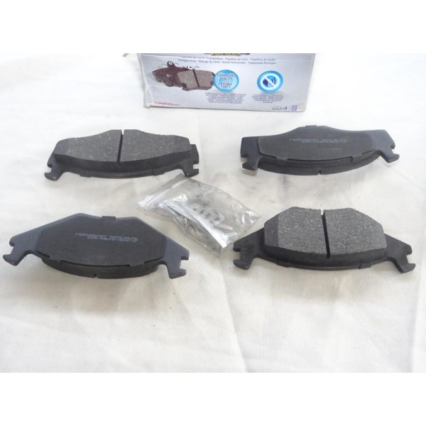 Jeu 4 plaquettes de frein avant montage kelsey Norauto NRP419 pour seat ibiza 2 II cordoba toledo volkswagen caddy 1 golf 1 2 3 