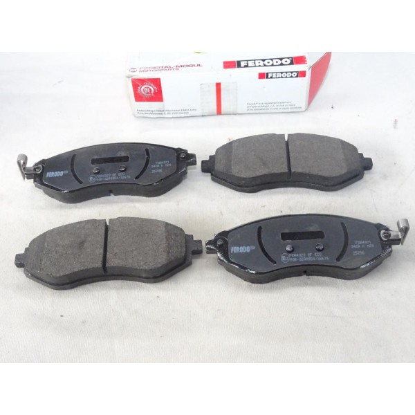 Jeu de 4 plaquettes de frein avant montage akebono Ferodo FDB4971 pour chevrolet aveo kalos 