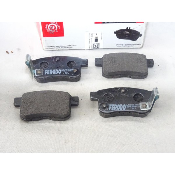 Jeu 4 plaquettes de frein arriere montage nissin Ferodo FDB4198 pour honda accord 8 9 VIII IX CU CW CP CR 