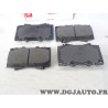 Jeu 4 plaquettes de frein avant montage sumitomo Ferodo FDB1456 pour toyota land cruiser prado 70 100 150 lexus LX GX J100 J150