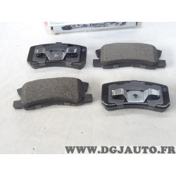 Jeu 4 plaquettes de frein arriere montage akebono Ferodo FDB1604 pour citroen C4 aircross mitsubishi pajero galloper grandis out