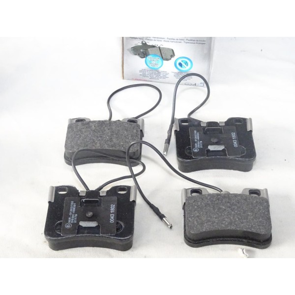 Jeu 4 plaquettes de frein avant montage teves Norauto NRP745 pour citroen AX peugeot 106 serie 1 et 2 mega club ranch 