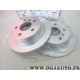 Jeu 2 disques de frein arriere plein 259mm diametre Ferodo DDF2656C pour mini one cooper clubman F54 F55 F56 F57