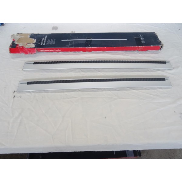 Jeu 2 barres de toit aluminium Mont blanc Xplore load bar 6604 fit pour audi A4 partir de 2015 ford focus partir de 2011 mondeo 