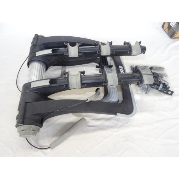 Porte velo hayon de coffre avec système de verrouillage 3 bicyclettes Thule 992* INCOMPLET SANS CLE N°055 SANS RECLAMATION 