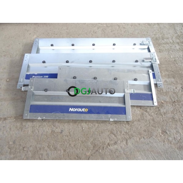 Kit ridelles rehausse remorque Norauto premium 150 (rayures et pliures tordus sans reclamation) 