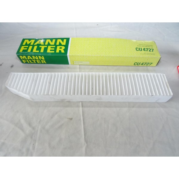 Filtre habitacle interieur Mann filter CU4727 pour jeep grand cherokee 2 3 4 II III IV commander 