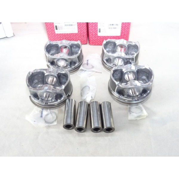 Jeu 4 kits piston moteur 82.760 diametre Mahle 028PI00119001 pour audi A3 A4 A5 A6 Q3 Q5 TT seat leon 2 II altea exeo alhambra 2