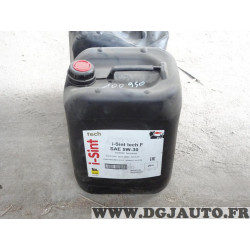 Bidon 20L 20 litres huile moteur ENI I-sent tech F SAE 5W30 100950 ACEA A1 B1 ACEA A5 B5 API SL/CF pour ford renault
