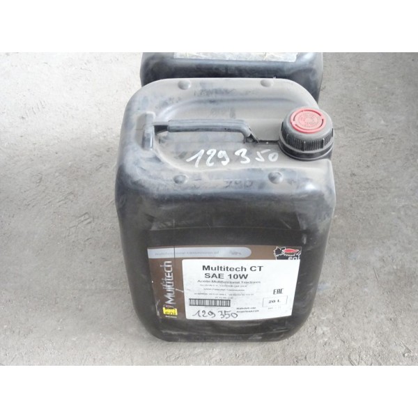 Bidon 20L 20 litres huile moteur ENI Multitech CT SAE 10W 129350 huile multifonction tracteur allison C4 caterpillar TO-4 dana k