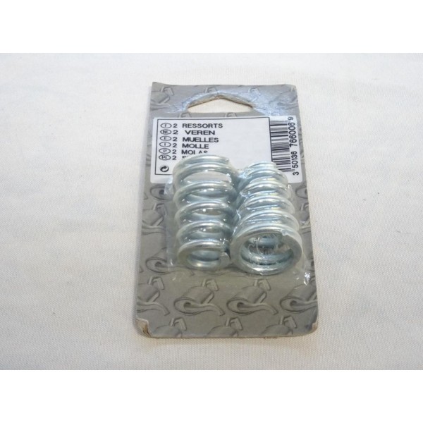 Jeu 2 ressorts fixation tuyau silencieux echappement Bosal 251-860 pour fiat fiorino opel kadett D E corsa A B ascona C senator 
