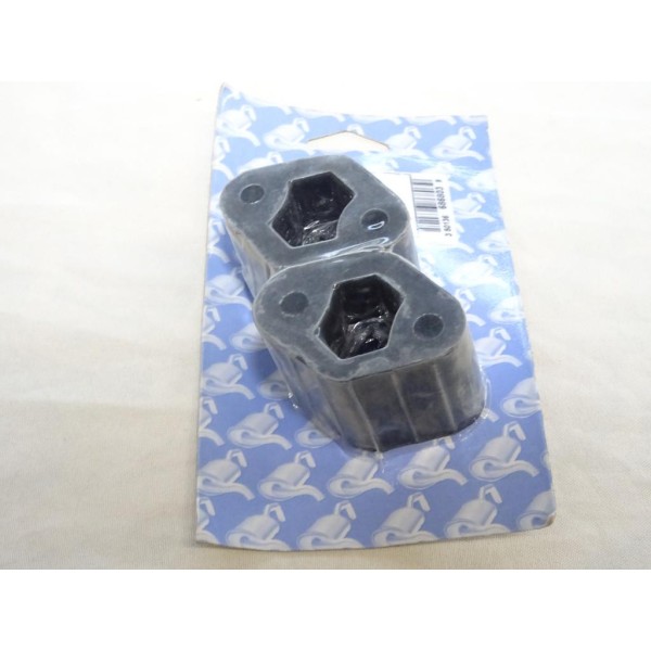 Blister 2 silents bloc fixation silencieux echappement Bosal 255-475 pour citroen BX saxo peugeot 106 205 309 405 J9 