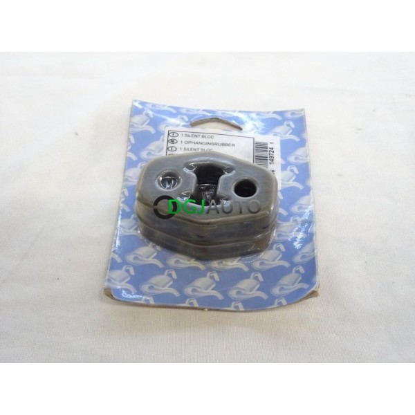 Silent bloc fixation silencieux echappement Bosal 255047 pour audi A3 seat arosa cordoba 1 ibiza 2 3 II III inca leon toledo sko