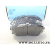 Jeu 4 plaquettes de frein avant montage mando Blueprint ADG042179 pour hyundai ix35 i40 tucson kia carens optima sportage 2 3 4 