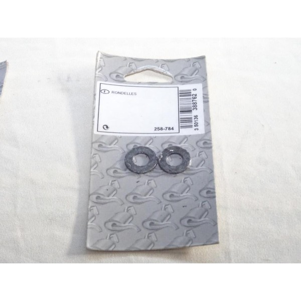 Jeu 2 rondelles fixation tube tuyau echappement Bosal 258784 pour divers véhicules fiat alfa romeo lancia citroen peugeot merced