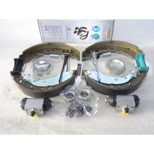 Kit frein arriere prémonté 203.2x38mm montage lucas Norauto NKA519 pour citroen C2 C3 peugeot 1007 